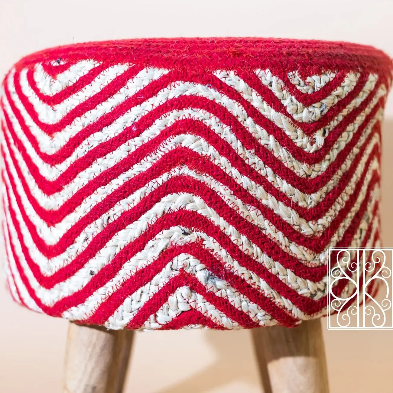 Buy Jute Pouffe - Jute Chair online on Karmakriti