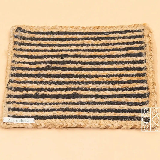 Floor mat for living room - Handwoven Jute rug
