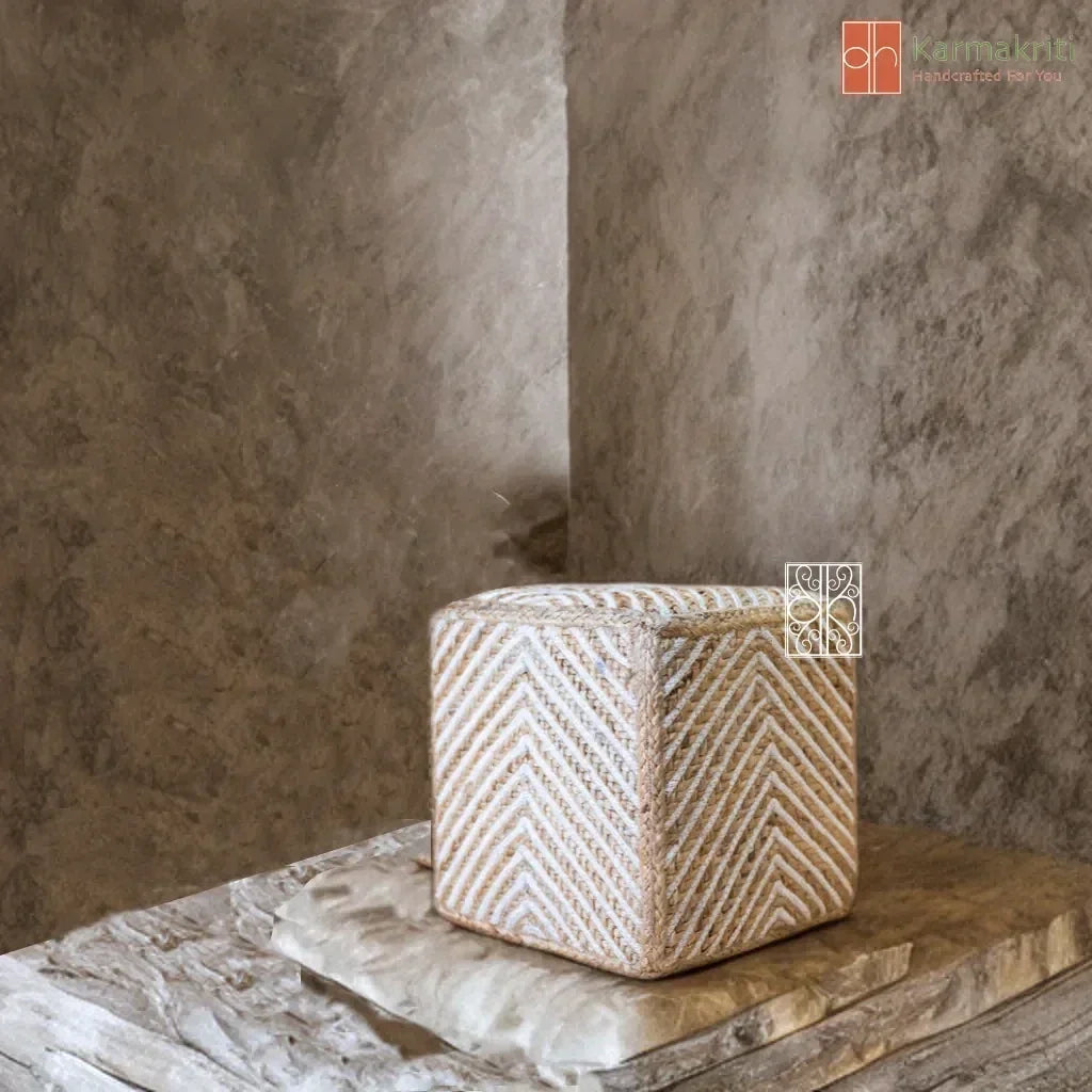 Jute pouffe - Jute Stool