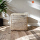 Jute pouffe | Jute stool | Natural Hue