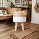 Jute pouffe | Jute stool | Ottoman chair | Sandy Shores