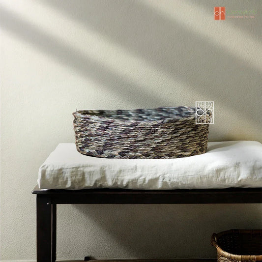 Wicker Bread Box