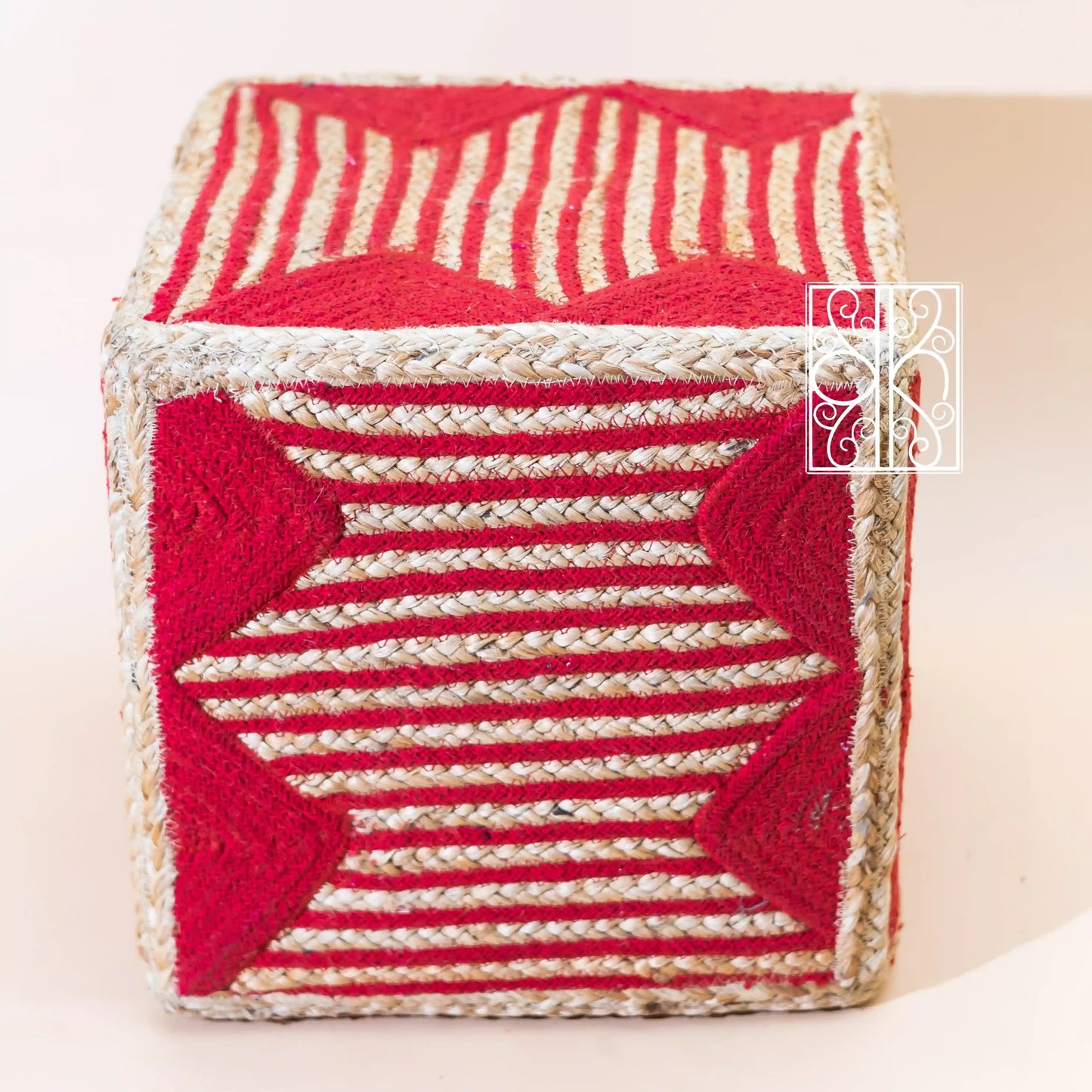 Jute Pouffe - Jute Chair