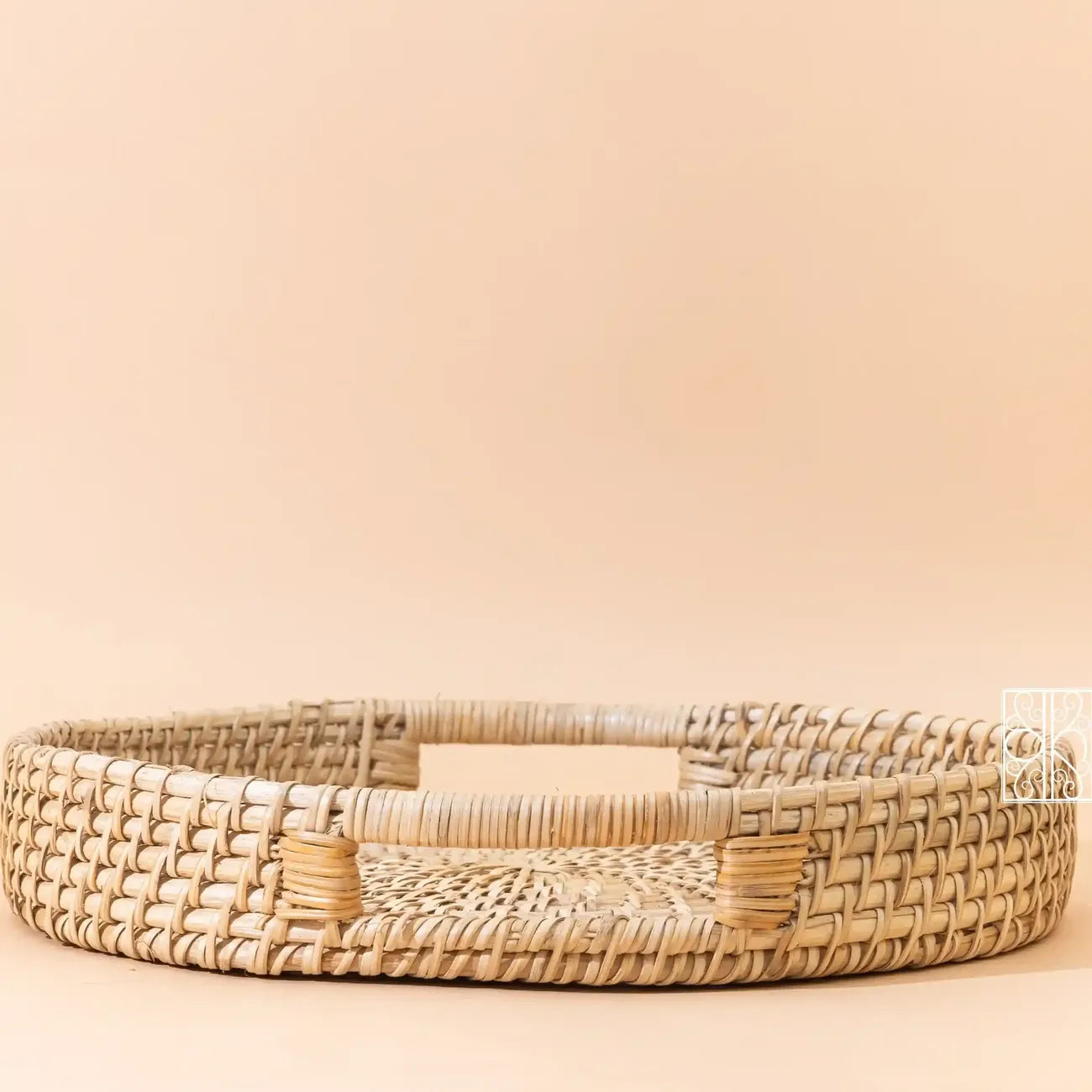 Bamboo tray with Handles