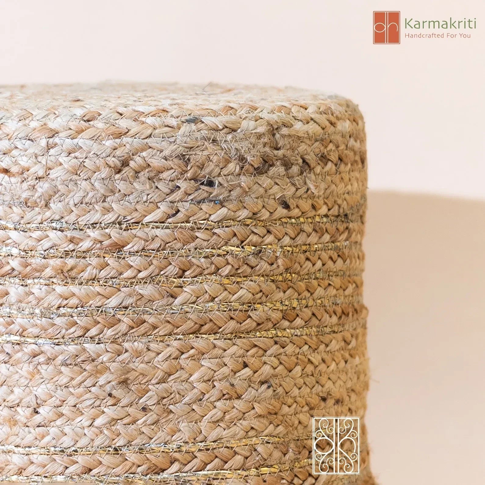 Jute stool - Natural Jute chair