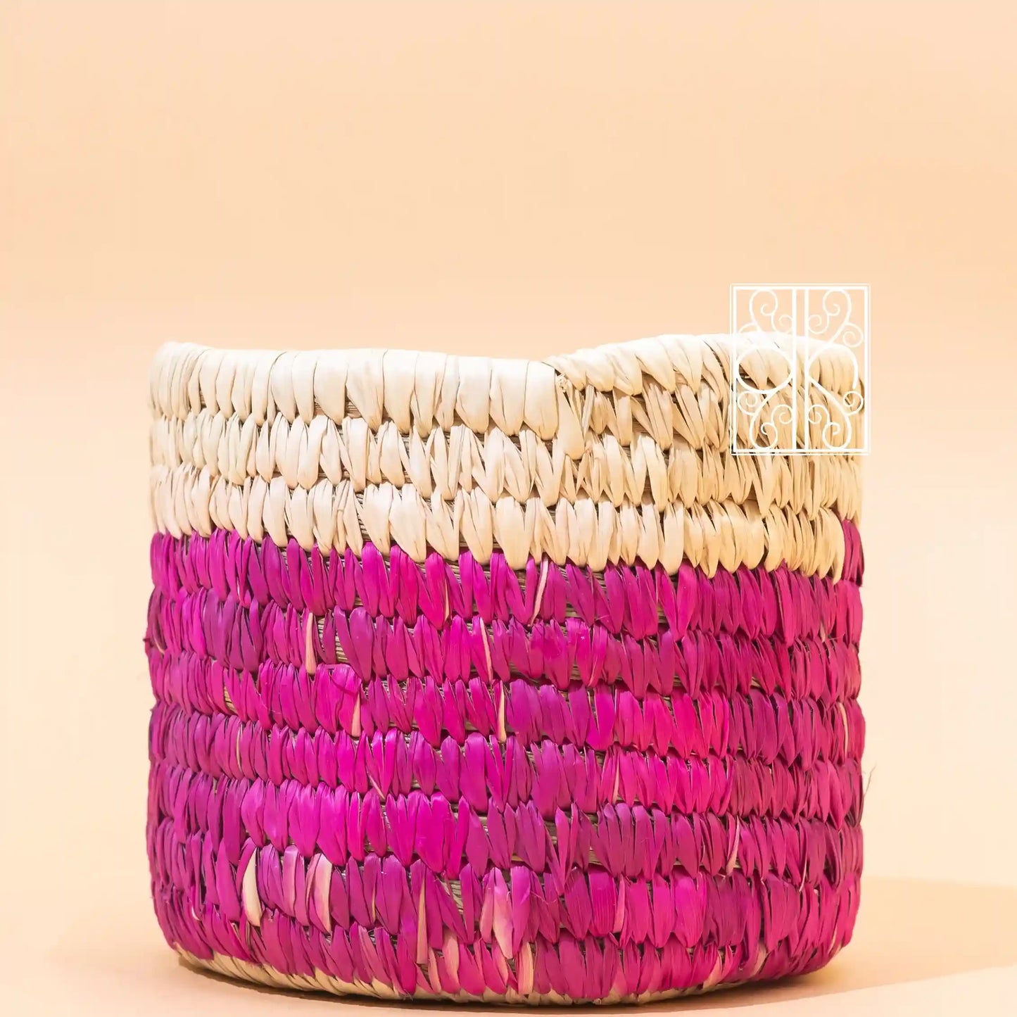 handwoven Wicker Makeup vanity box for bride