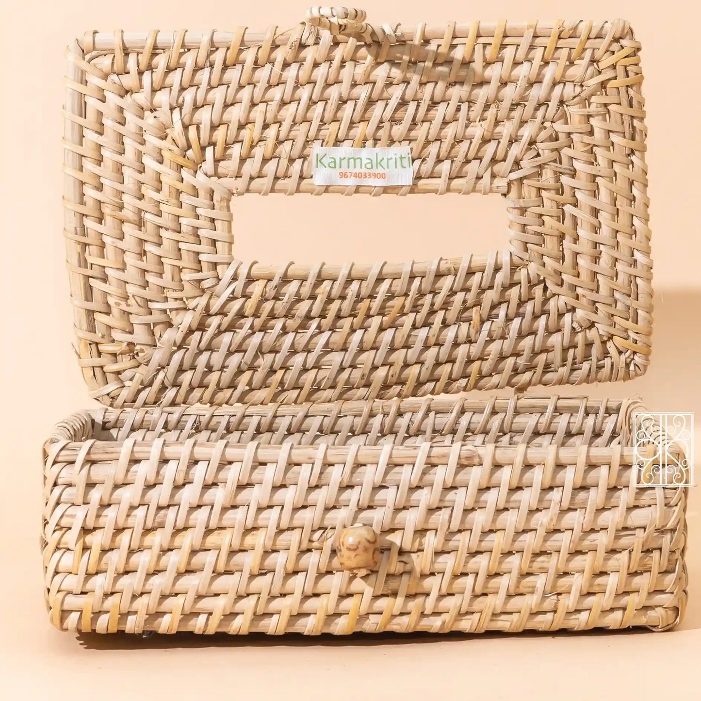 Bamboo Tissue Box