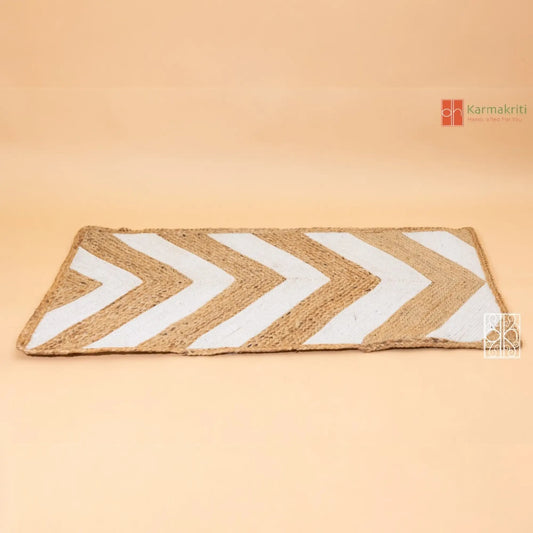 Floor mat for living room - Handwoven cotton floor rugs