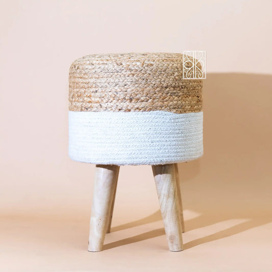 Jute pouffe - Ottoman Chair