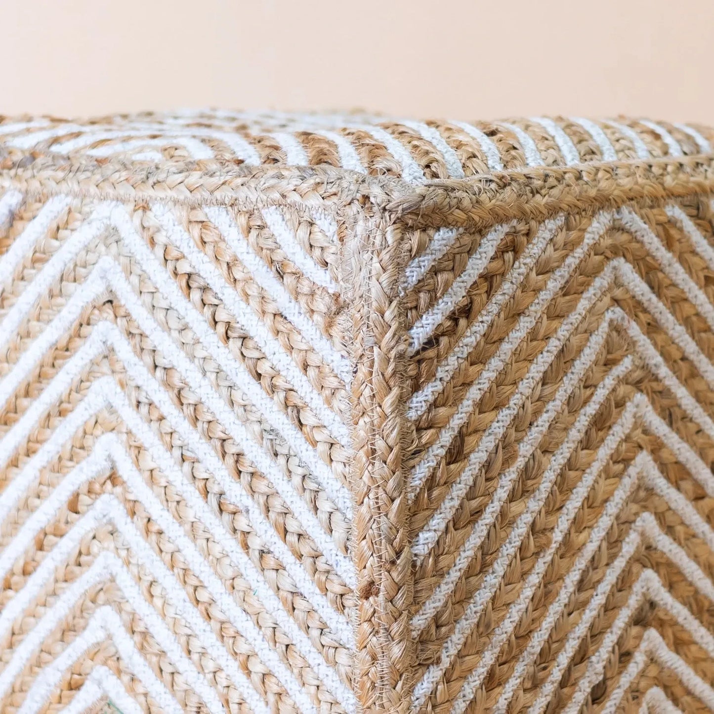 Buy Jute pouffe - Jute Stool online on Karmakriti