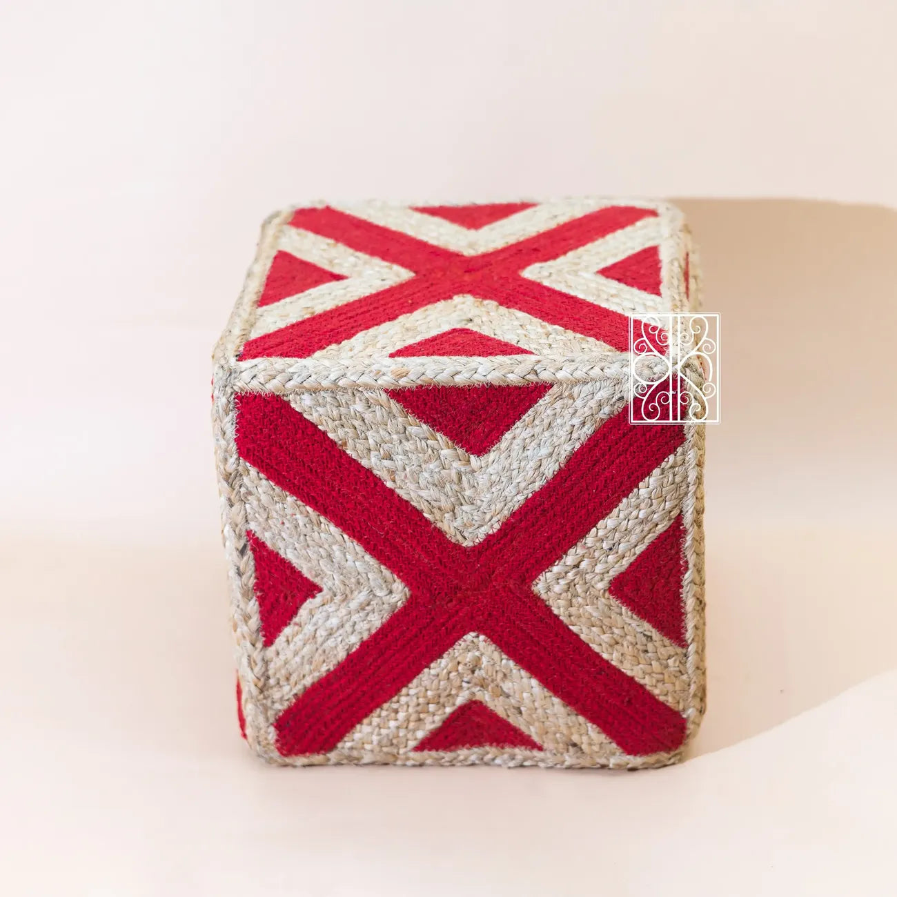 Jute pouffe | Jute stool | X factor