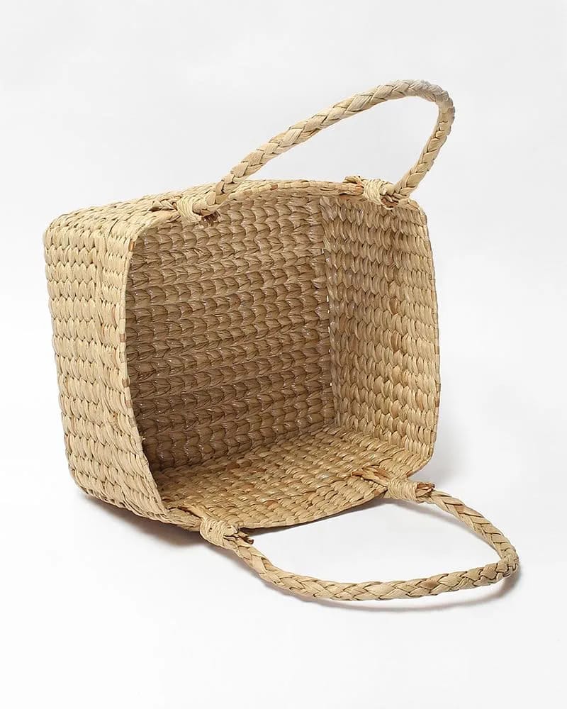 Seagrass Hamper basket with Sturdy Handles