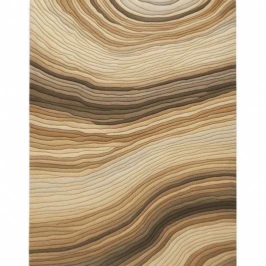 Earthflow Hand-Tufted Woollen Rug