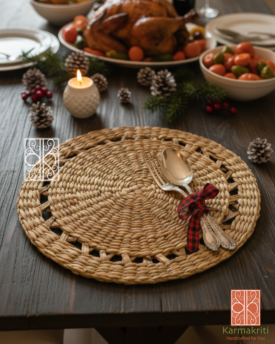 Saptami Table Mat Karmakriti’s Dining TableMats Are New Luxury Essential for your Home ...