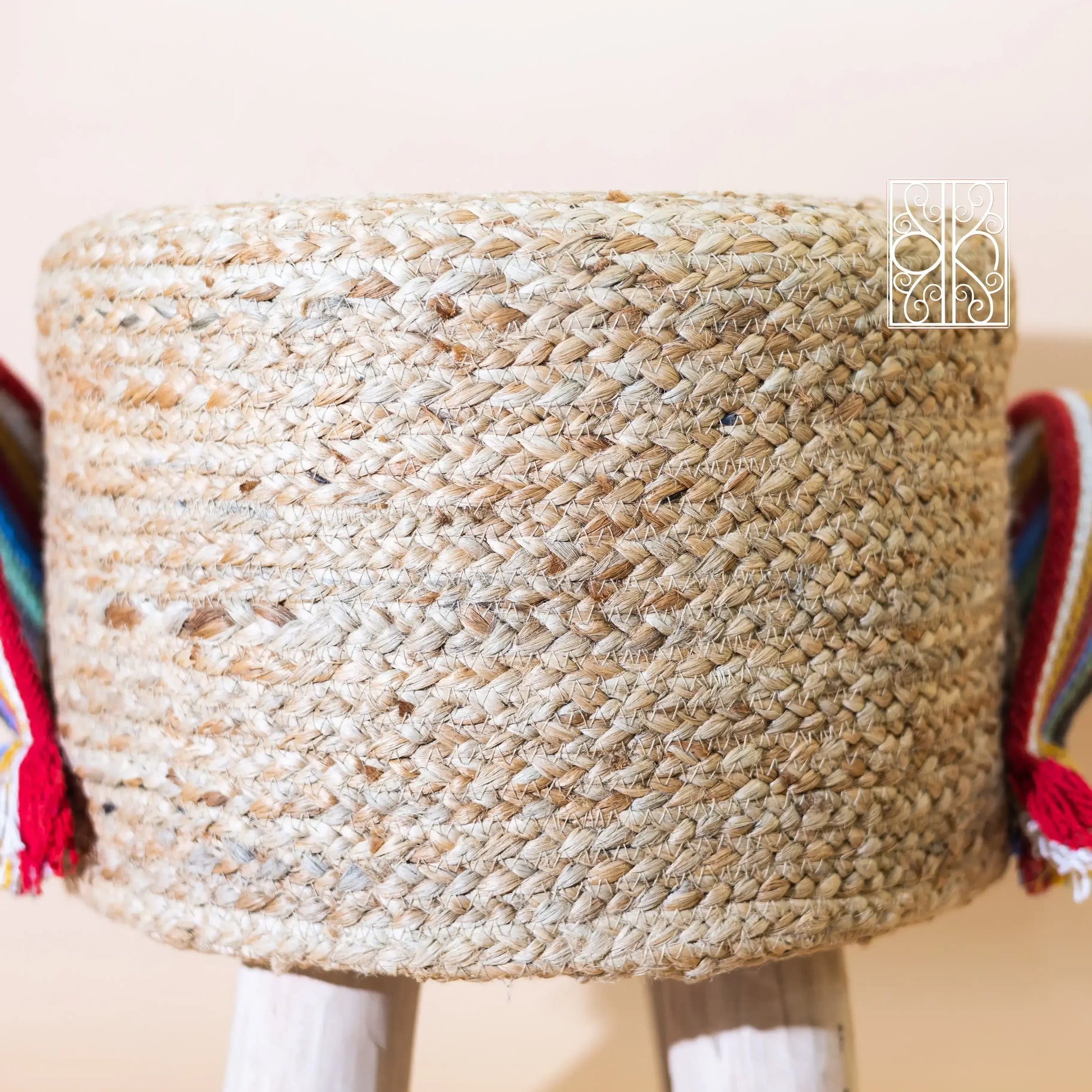 Jute pouffe - Jute Stool