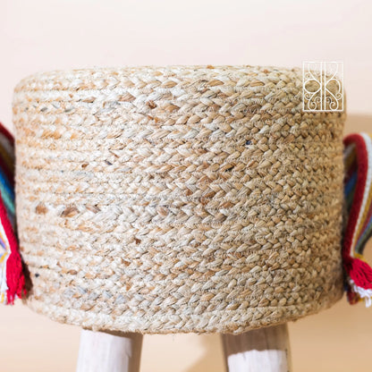 Jute pouffe - Jute Stool