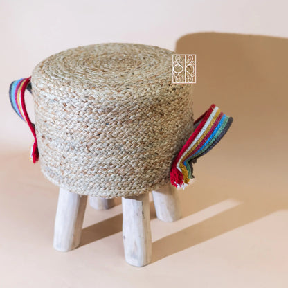 Jute pouffe - Jute Stool
