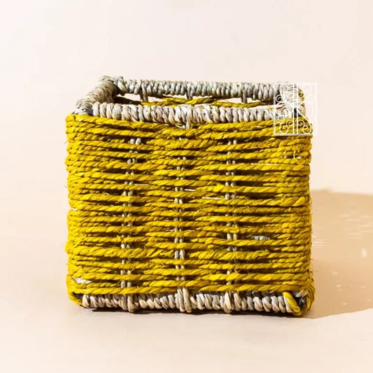 Cube Seagrass Basket