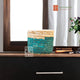 Wicker Makeup Organizer | Seagrass penstand