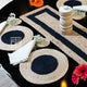 Jute Dining table mats Set | Runner Placemats and Coasters
