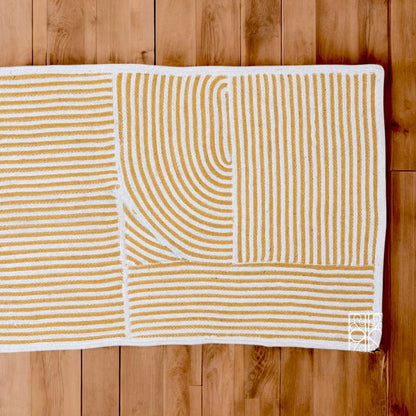 Handwoven cotton floor rugs and Floor mat for living room