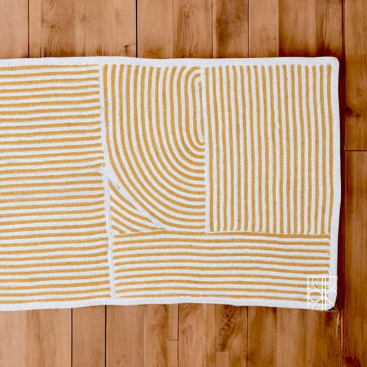 Handwoven cotton floor rugs and Floor mat for living room