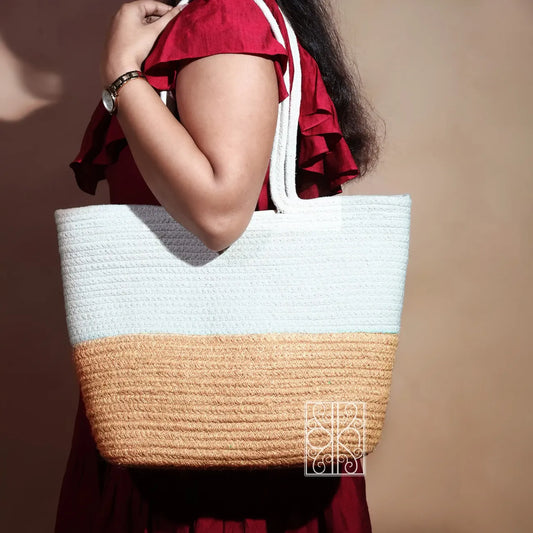 Beach Bag | Jute Beach Bag | Coastal Chic