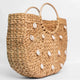 Seagrass Basket | Seagrass Tote Bag | Seashells