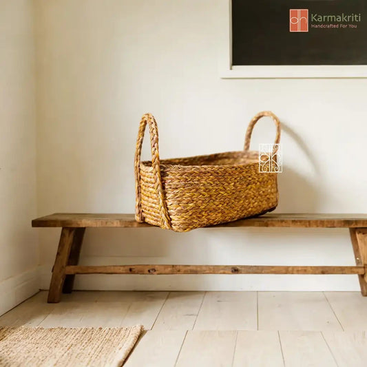 Natural Wicker Storage Basket