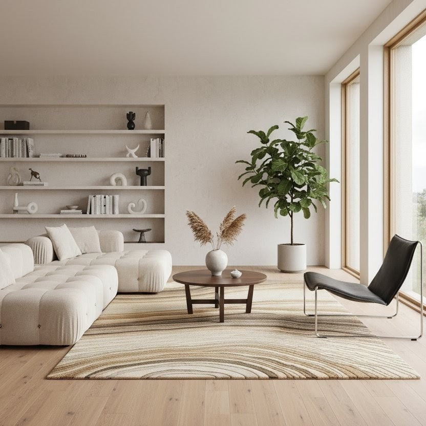 Earthflow Hand-Tufted Woollen Rug