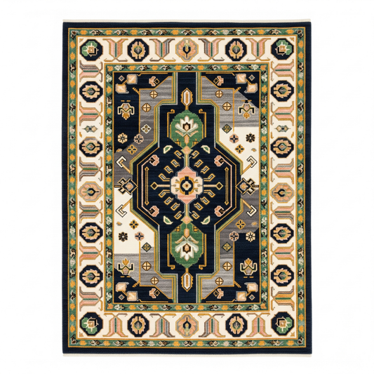 Imperial Mosaic Handtufted Woollen Rug