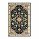 Midnight Garden Handtufted Woollen Rug
