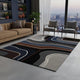 Midnight Flow HandTufted Woollen Rug