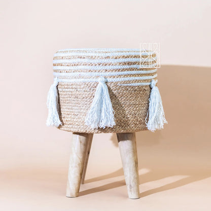 Ottoman Jute Stool
