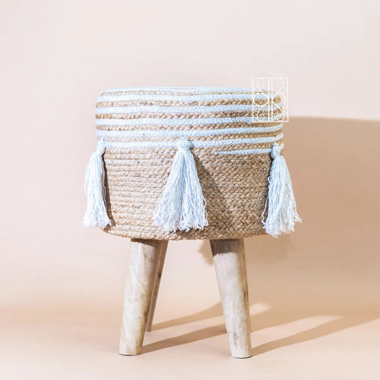 Ottoman Jute Stool