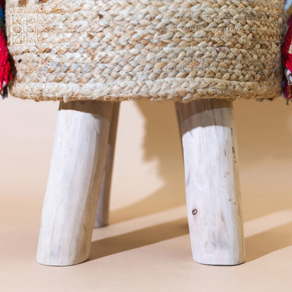 Jute pouffe - Jute Stool