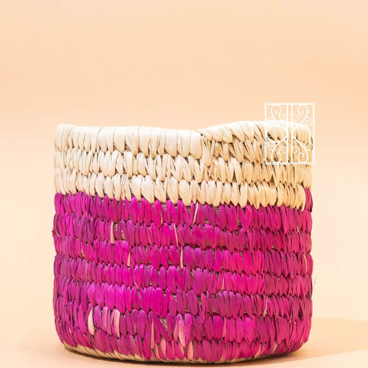 Wicker Makeup Organizer
