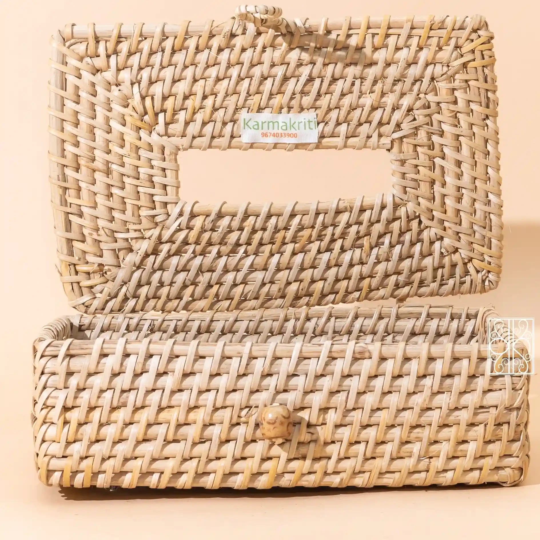 Bamboo Tissue Box