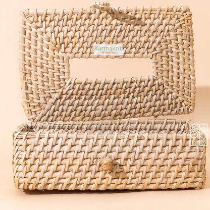 Bamboo Tissue Box