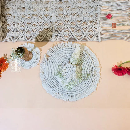 Handwoven Macrame Table mats