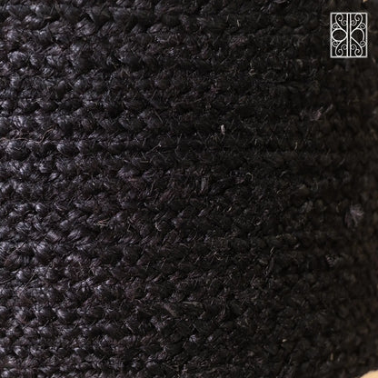 Jute Ottoman Stool