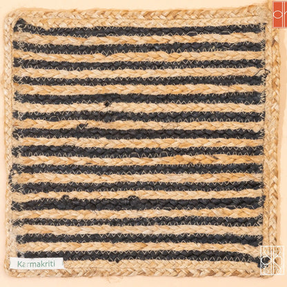 Floor mat for living room - Handwoven Jute rug