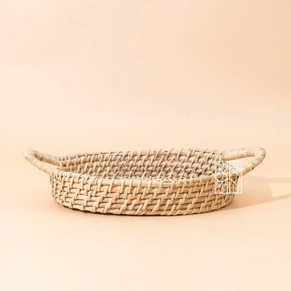 Bamboo tray with Handles