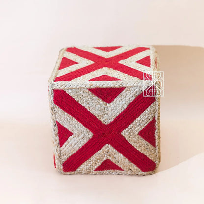 Jute pouffe | Jute stool | X factor