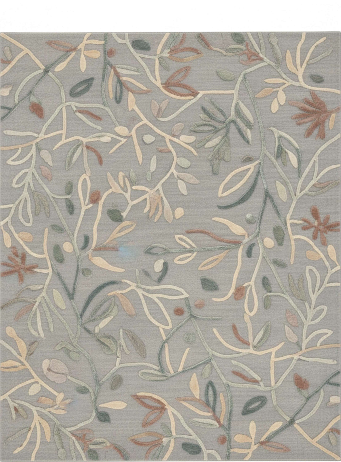 Botanic Whispers Hand-Tufted Wool Rug