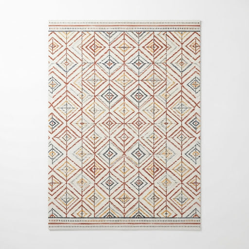 Geometric Wool hand tufted Rug