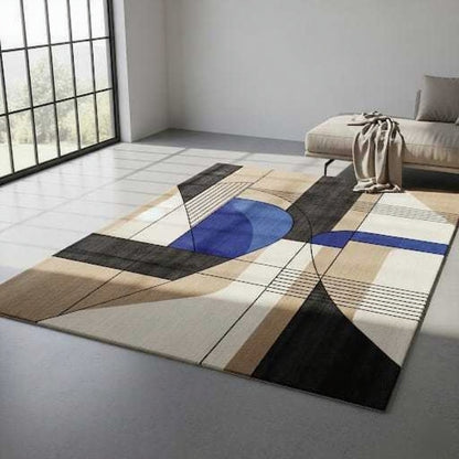 Urban Geometry Handtufted Woollen Rug