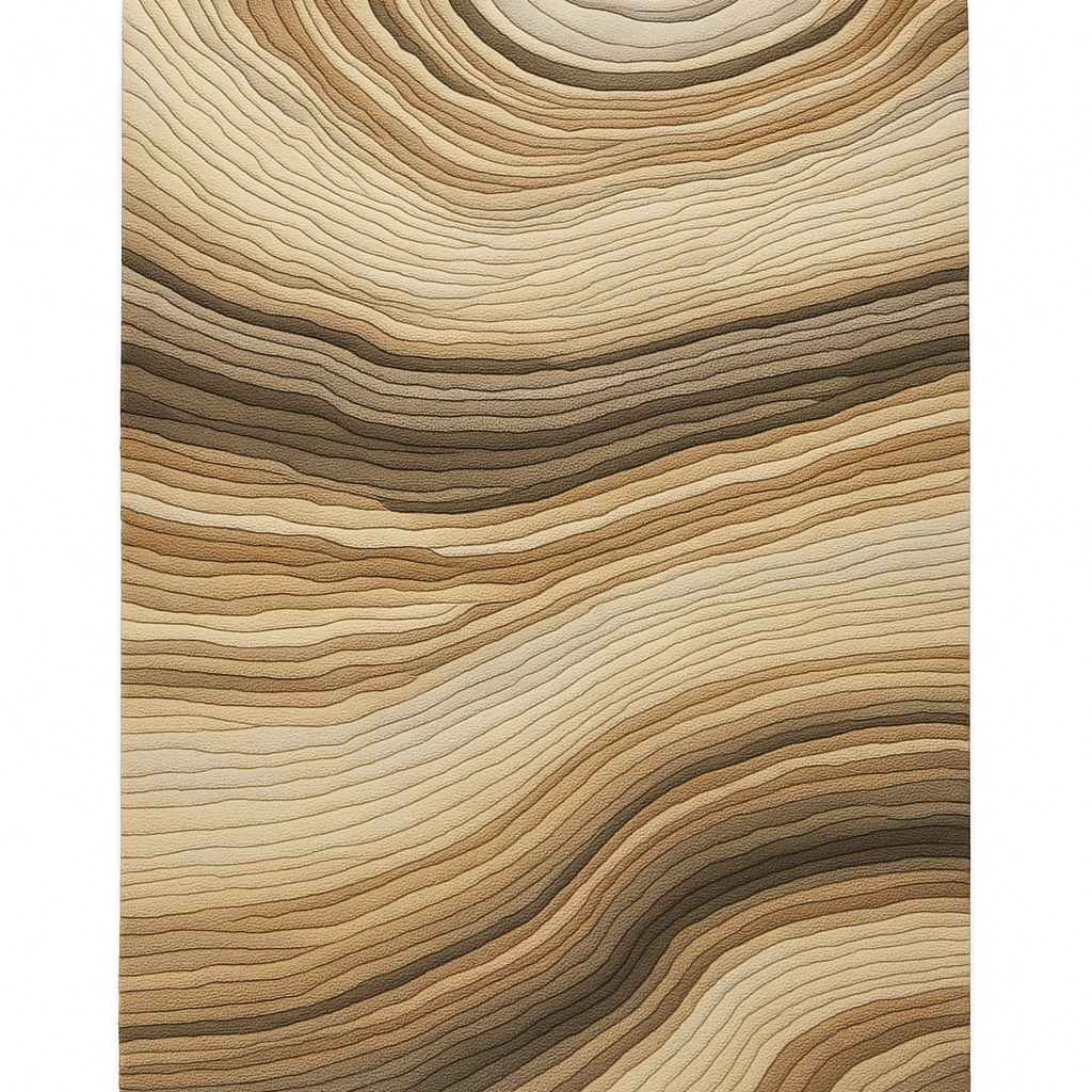 Earthflow Hand-Tufted Woollen Rug