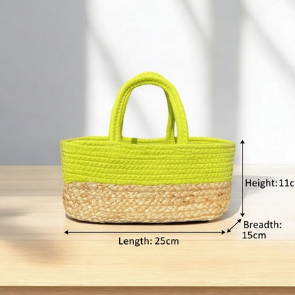 Handcrafted Jute gift Basket