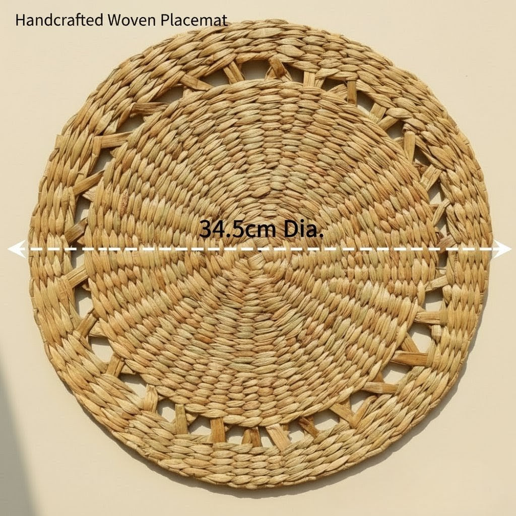 Seagrass Tablemats |with mesh design